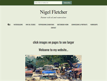 Tablet Screenshot of nigelfletcher.co.uk